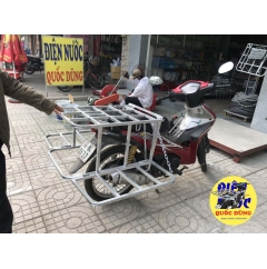 [ Baga ] giá chở hàng xe máy có cánh dài 50 x 72 